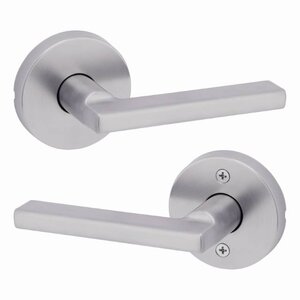 Kwikset Modern Halifax Door Lever with Round Rosette