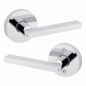 Kwikset Modern Halifax Door Lever with Round Rosette