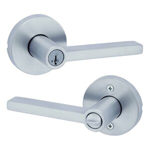 Kwikset Modern Halifax Door Lever with Round Rosette