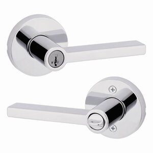 Kwikset Modern Halifax Door Lever with Round Rosette