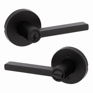 Kwikset Modern Halifax Door Lever with Round Rosette