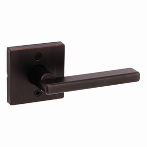 Kwikset Modern Halifax Door Lever with Square Rosette