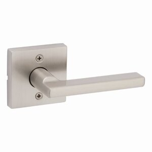 Kwikset Modern Halifax Door Lever with Square Rosette