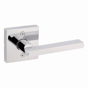 Kwikset Modern Halifax Door Lever with Square Rosette