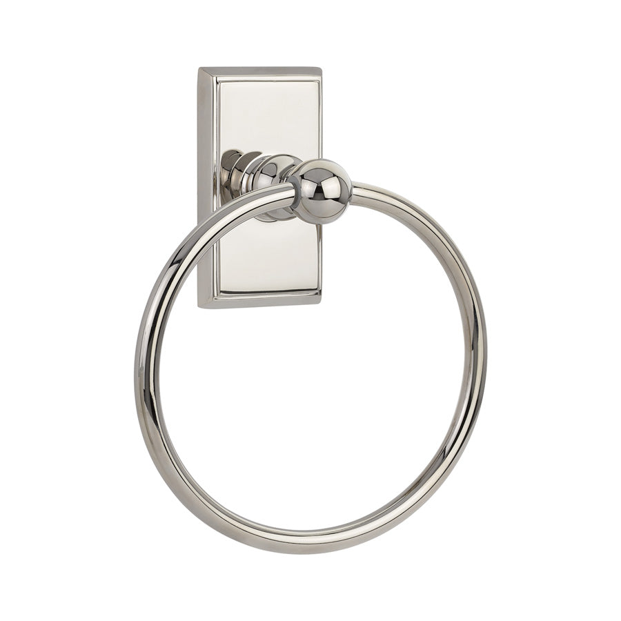 Emtek Modern Brass Towel Ring - JRD Supply Inc.