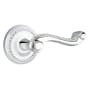 Emtek American Designer Rope Keyed Entry Door Lever with Rope Rosette