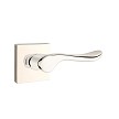 Emtek Contemporary Luzern Keyed Entry Door Lever with Square Rosette