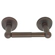 Emtek Rustic Sandcast Bronze Spring Rod Style Bath Paper Holder