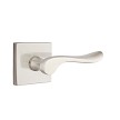 Emtek Contemporary Luzern Keyed Entry Door Lever with Square Rosette