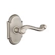 Emtek American Designer Rope Keyed Entry Door Lever with #8 Rosette