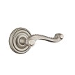 Emtek American Designer Rope Keyed Entry Door Lever with Regular Rosette